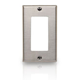 Leviton SO26 Oversized 302 Stainless Steel Wallplate